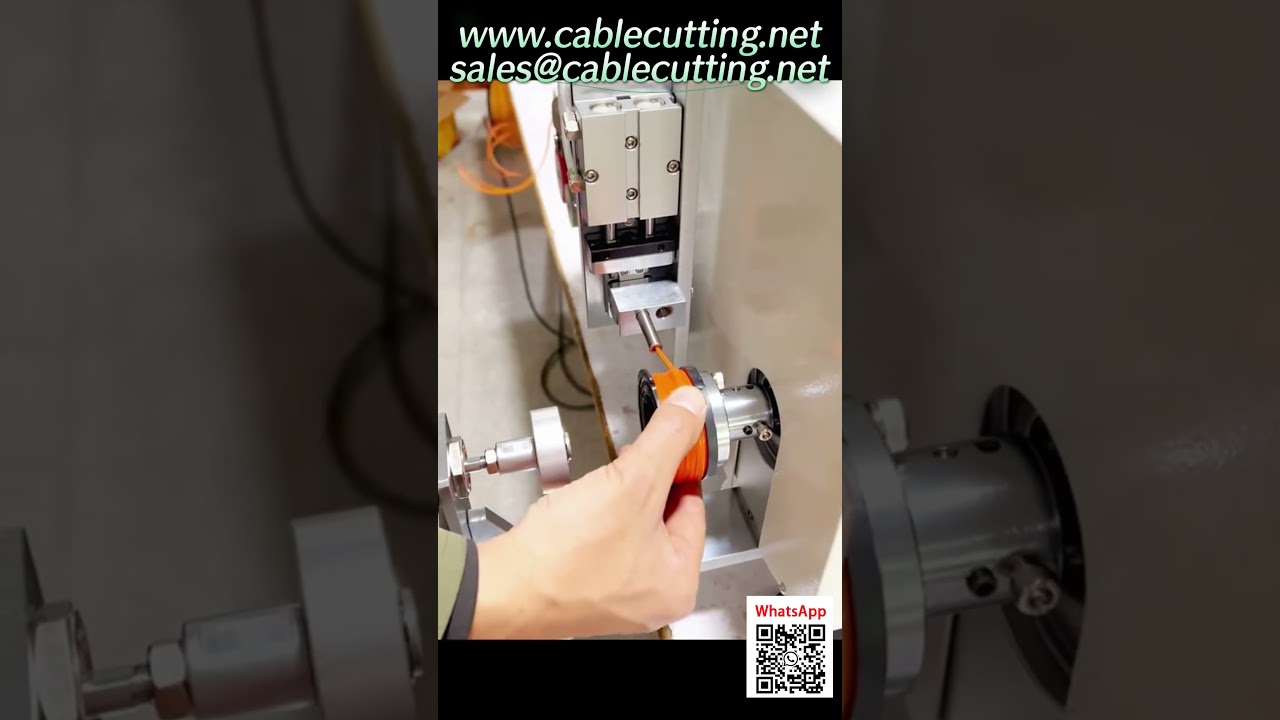 High-Efficiency Trimmer Line Spooling Machine with Traversing, Metering & Cutting