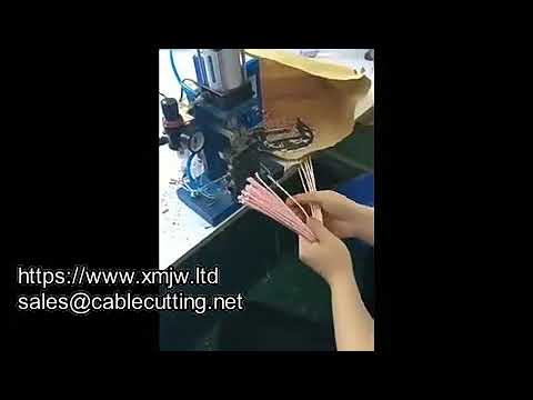 WPM 150a Wire Stripper Pneumatic Multi Core Auto Cable Stripping Machine Ribbon Wire Stripper