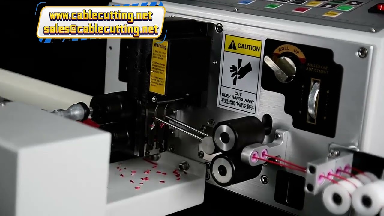 Wire Stripping Twisting Machine Wire Cutting & Stripping Machine Full Wire Cutting Stripping Twistin