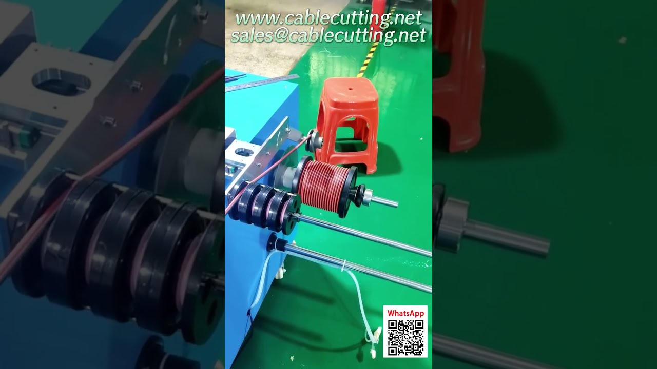 30kg Winding Machine for 1-15mm Cable - Precision Metering, Traversing & Cutting