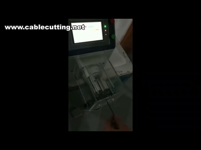 Automatic Coaxial Cable Stripping Machine | High-Speed Wire Processing