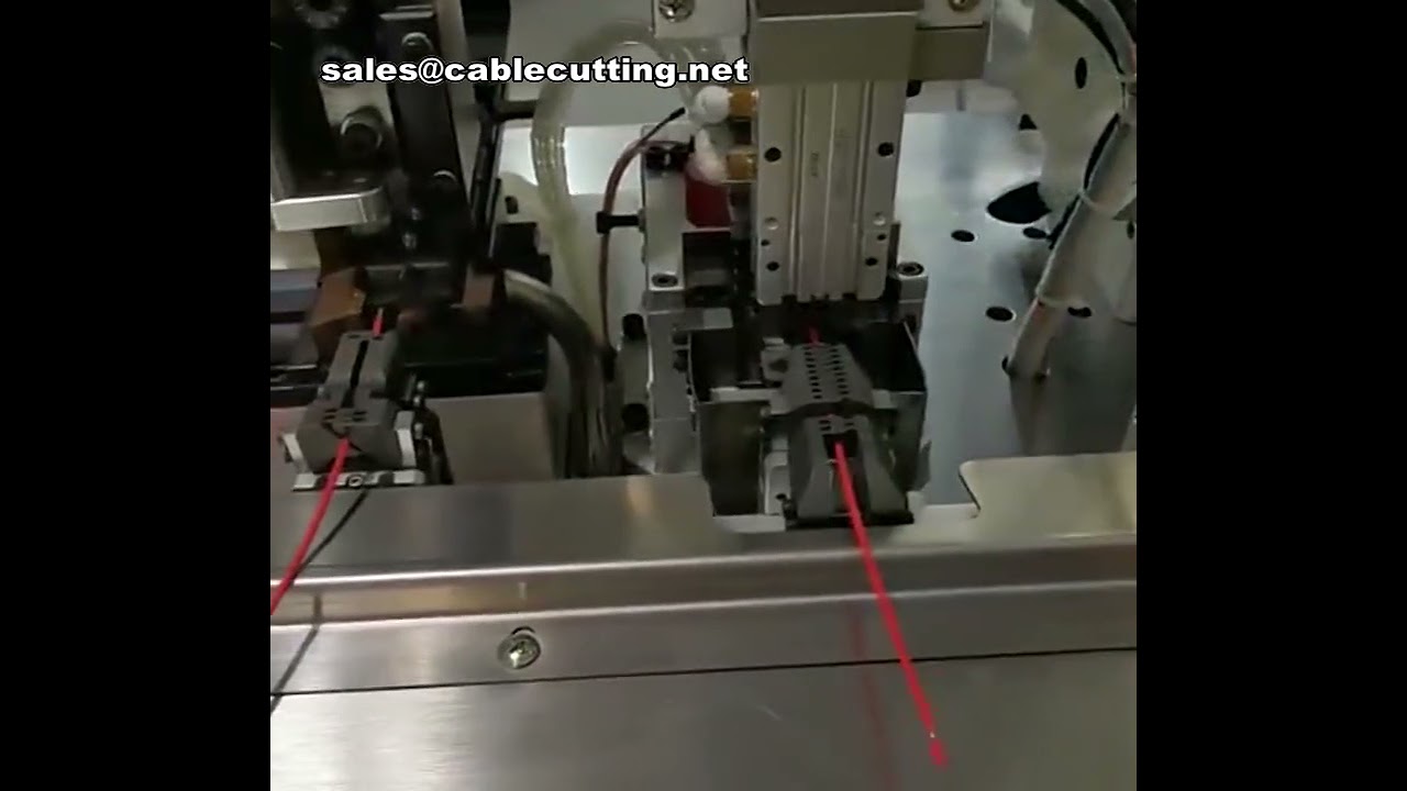 Fully Automatic Multi-Function Wearing and Drying Heat Shrinkable Tube Cable Terminal Crimping Machine