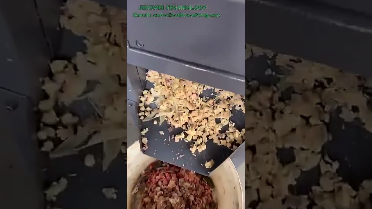 Rubber Plastic Metal Shredder Small Plastic Shredder Machine Double Shaft Industrial Plastic Shredde