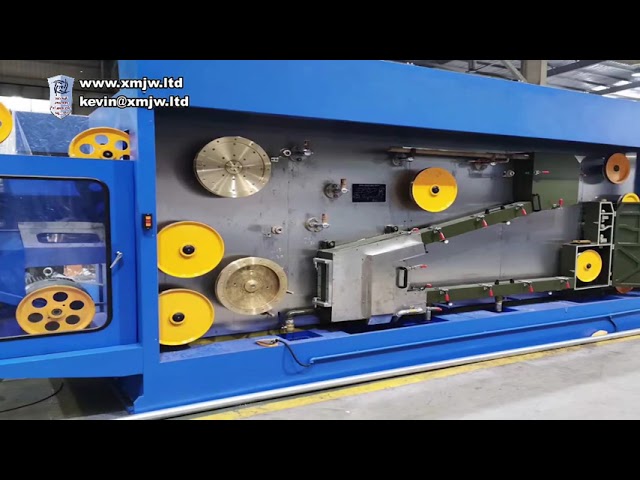 24DHA Fine Wire Drawing Machine for Copper optical fiber mobile cable making machine single wire mak