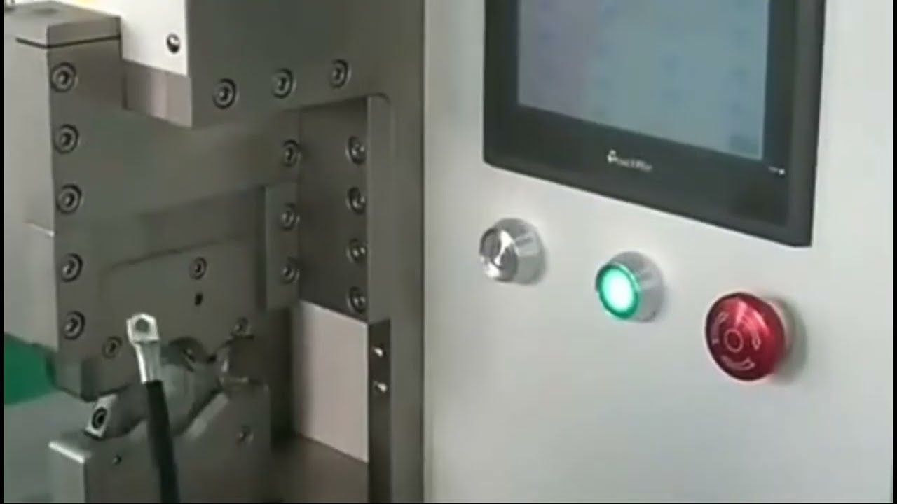 Elbow Hexagonal Terminal Crimping Machine Cable Making Machine