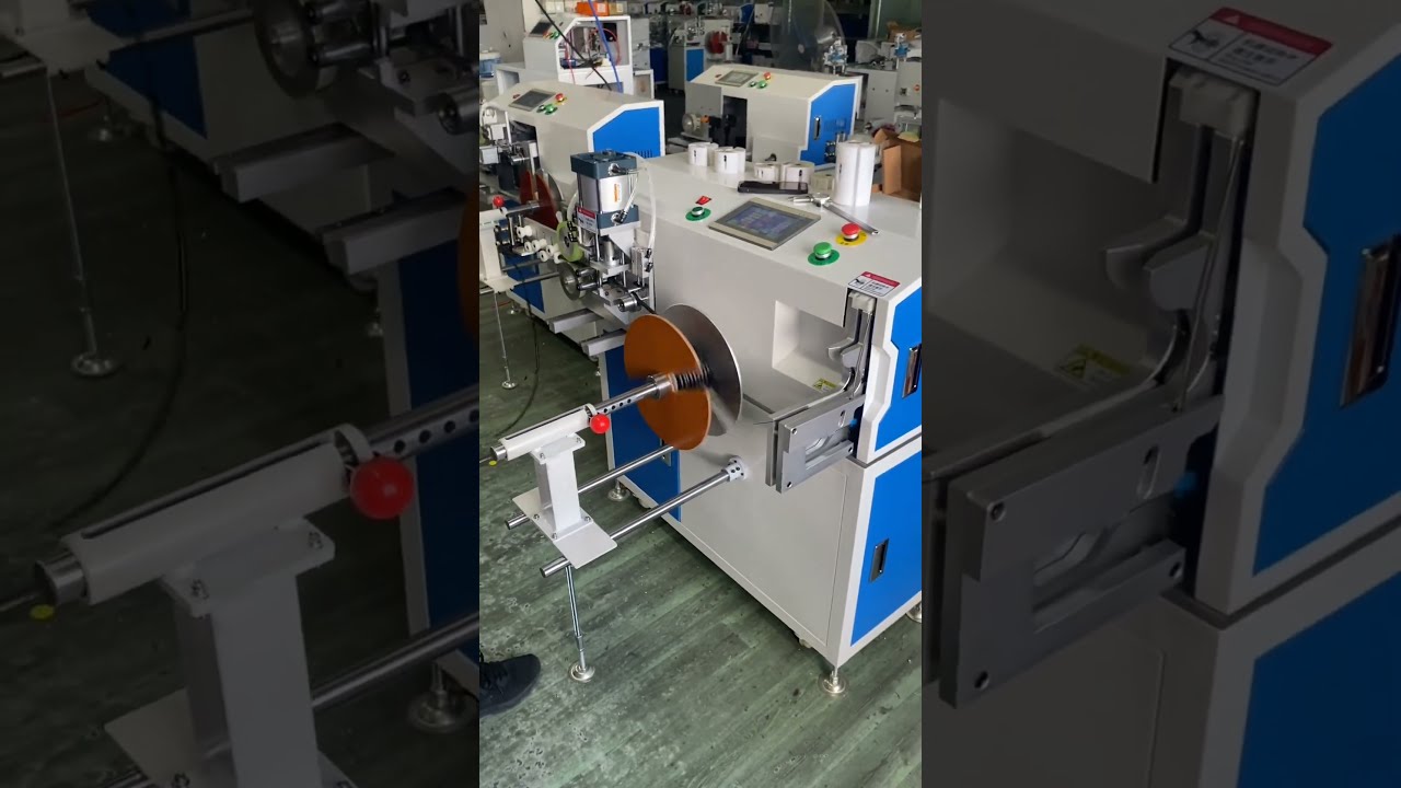 Automatic Meter Counting, Sorting, Cutting, Wire Winding & Tying Machine 1mm 16mm Diameter