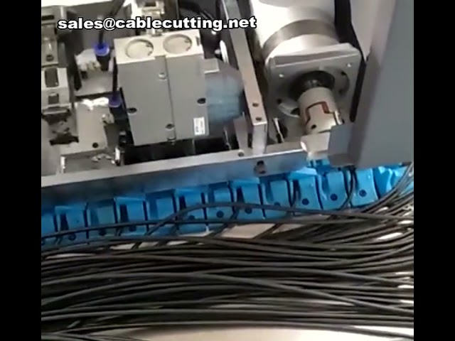 USB Cable Stripping and Twisting Machine | Wire Harness Strip Twist Machine for Medical Applications