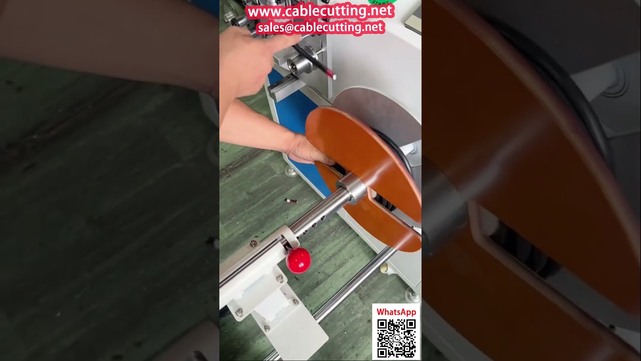 Cable Rewinding Equipment for Power Cable: Counter, Coiling, Cutting Machine