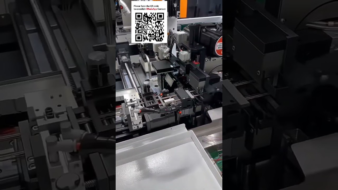 Automatic Single End Wire Processing Crimping, Housing Insertion & Tinning #Smart Manufacturing