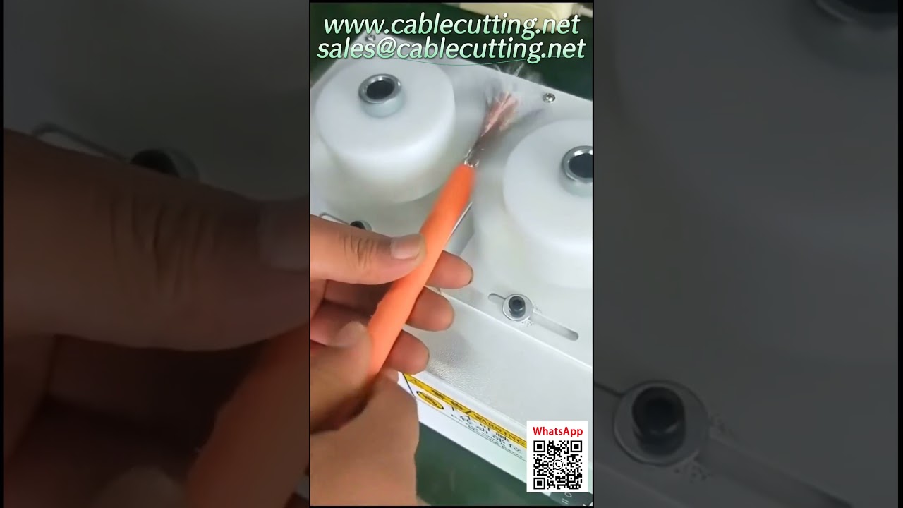 Automatic Wire Cutting and Stripping Machine with Coiling and Packaging System