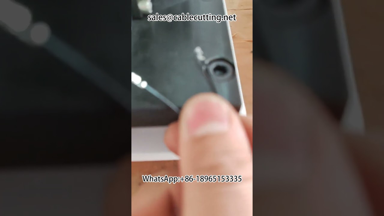 Integrated Wire Stripping and Punching Terminal Machine for Harness Equipment