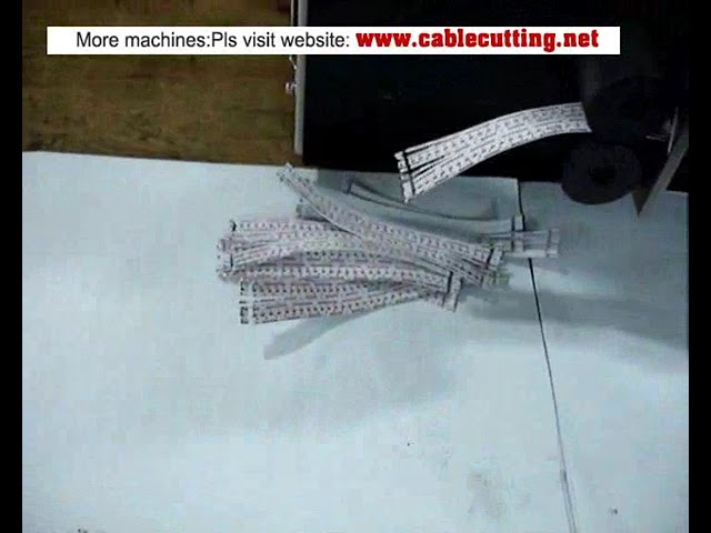 flat cable stripping cutting and splitting machine WPM-09E+S