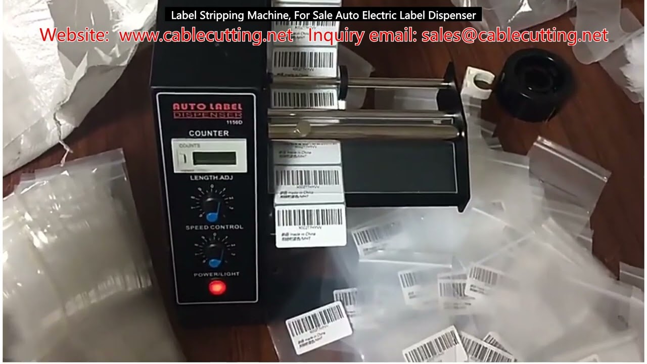 Label Stripping Machine, For Sale Auto Electric Label Dispenser