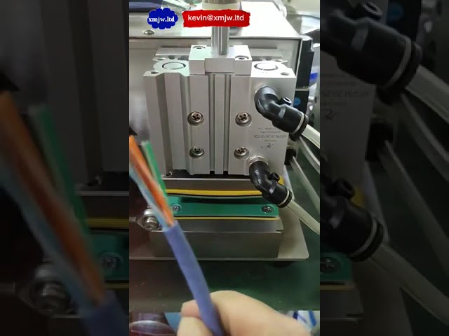 Network Cable Untwisting and Straightening Machine | High-Efficiency Wire Core Rubbing