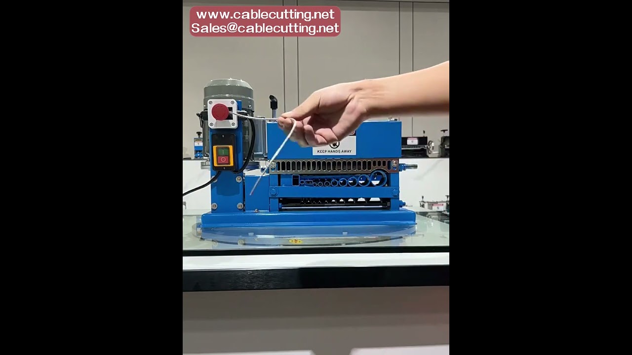 FulAutomatic Electric Wire Stripping Machine Cable Copper Wire Stripper 370W 750W High Power