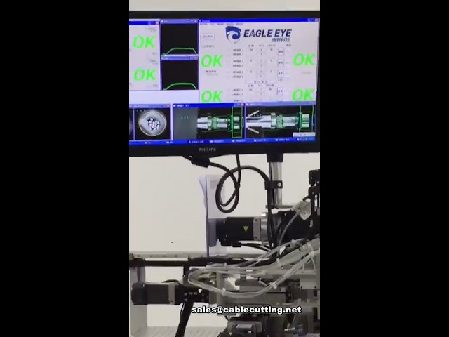 Fully Automatic Terminal Crimping Machine for Connector Assembly Insertion