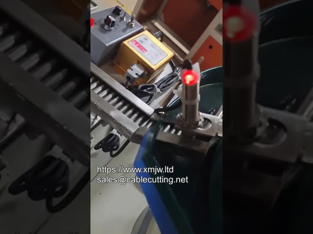 Ultra-Quiet Automatic Vibration Plate Terminal Feeder Semi-Automatic Terminal Crimping Machine