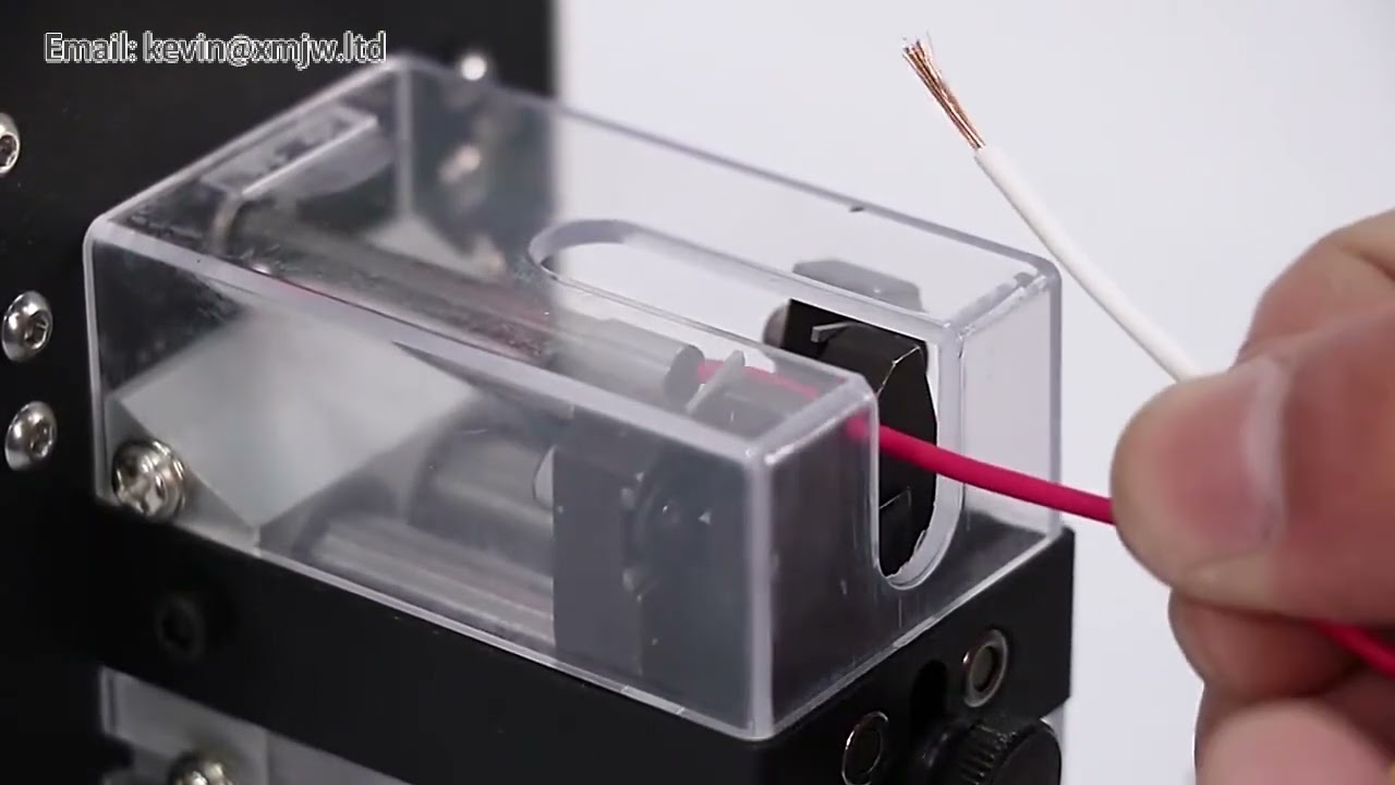 Pure Electric Induction Wire Cores Peeling Machine 0-03-4-0mm Square Wire Stripping Machine Terminal