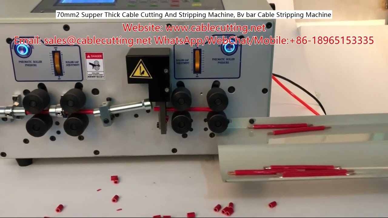 70mm2 Supper Thick Cable Cutting And Stripping Machine, Bv bar Cable Stripping Machine