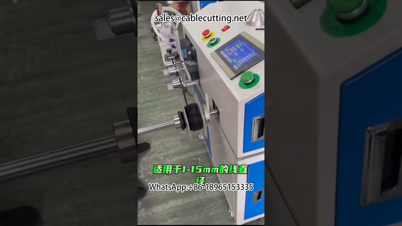 Automatic Meter Counting, Sorting, Cut-Off, and Winding Machine