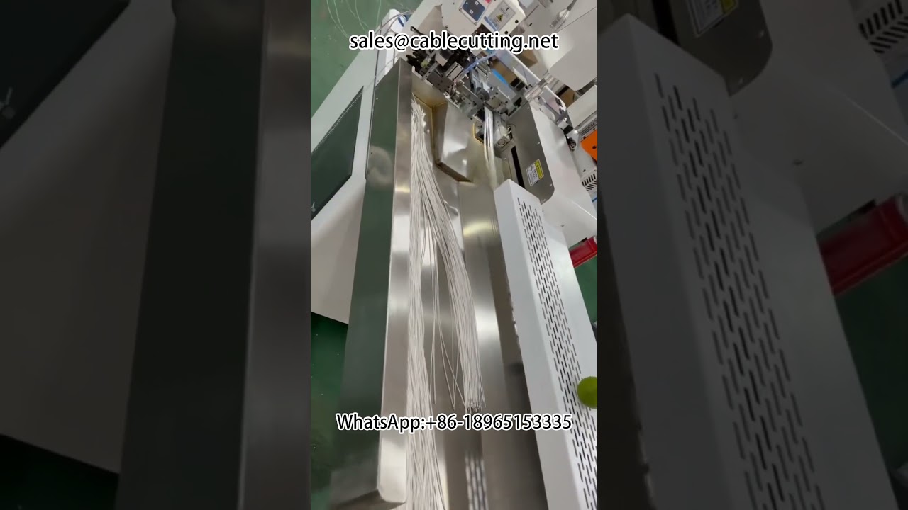 Harness Equipment #8 wire automatic double head terminal machine #annual clearance special offer