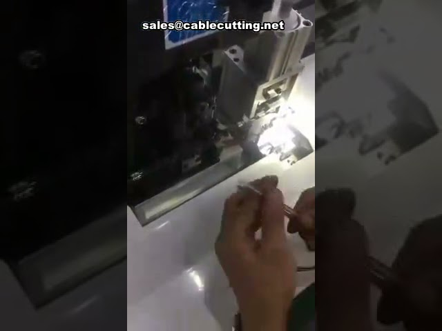 Wire Stripper Terminal Pressing Machine | Cable Stripping and Crimping Machine