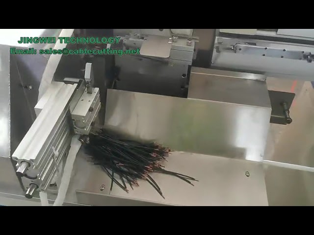 Multi-Function All-in-One Automatic Wire Cutting, Stripping, Twisting, and Tinning Machine for Round Cable