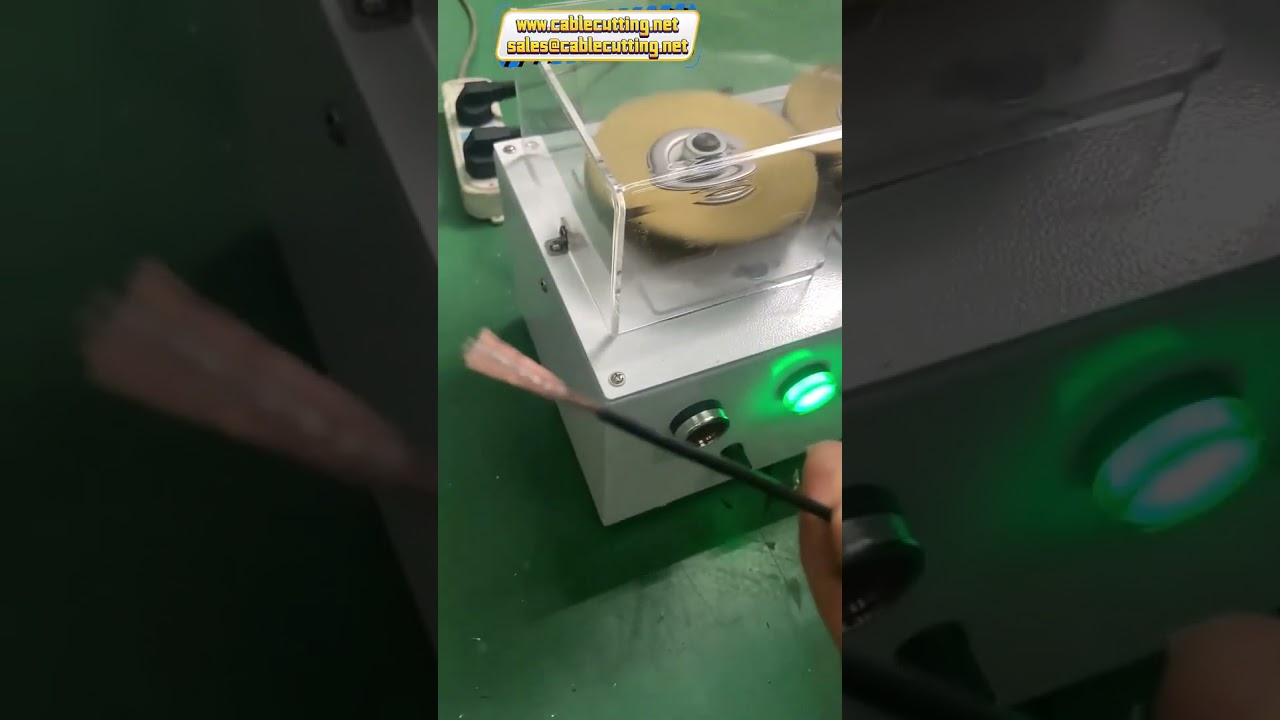 Cable Braid Brushing Machine | Shielding Wire Combing Machine with Wire Brusher