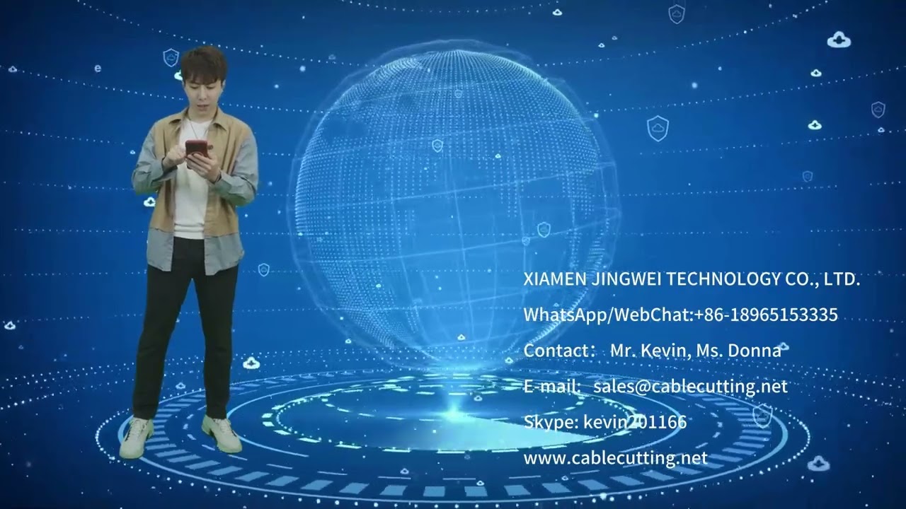 Industrial Wire Straightening and Cutting Machine with Pre-feeder | AC-220-V-50-Hz