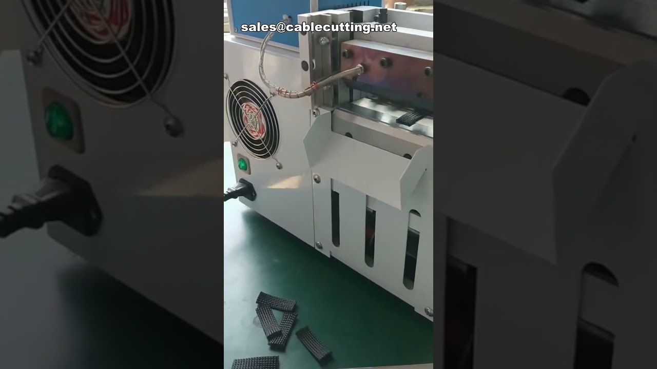 Automatic Pipe Hot Cutting Machine for Nylon Tube, PVC Hose, and Sleeve Cutting