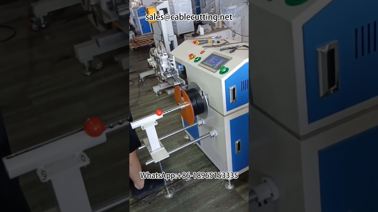 Meter Counting and Cutting Winding Machine for Wire & Cable