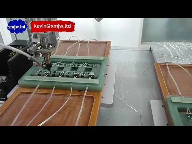 Desktop Automatic 4 Axis Dip Soldering Robot Pcb Solder Machines