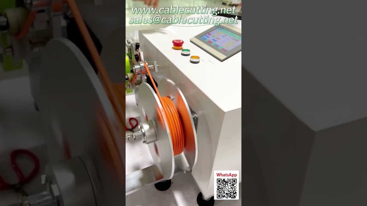 Automatic Metering Spooling Machine for Power Cords & Wire Harnesses