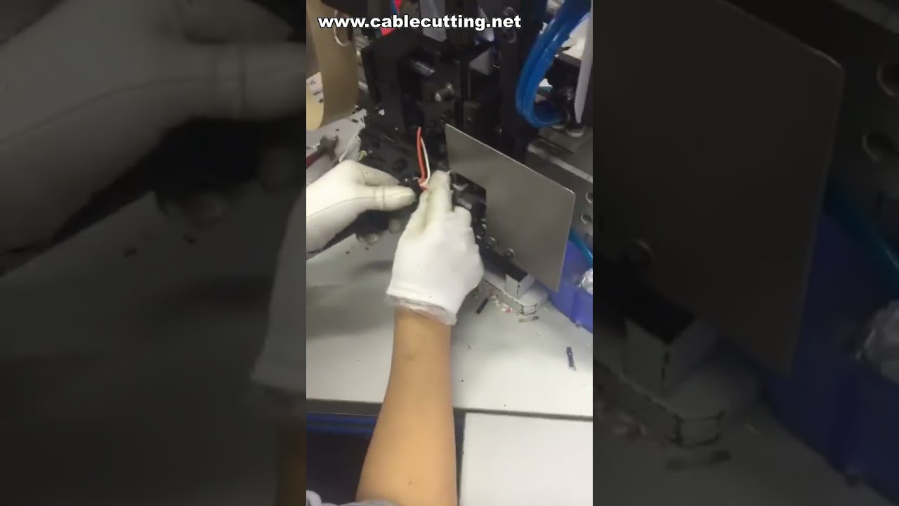 Single Terminal Crimping Machine with Improper Crimp Detection and Precise Positioning