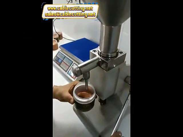 Small A-03 Manual 10-100g Nail Polish Gel Lip Gloss Filling Machine