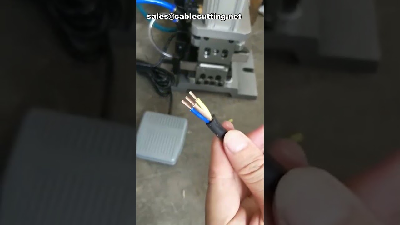 Hot Sell Cheap Cable Peeling JG-3FN Vertical Cable Core Wire Stripping And Twisting Machine