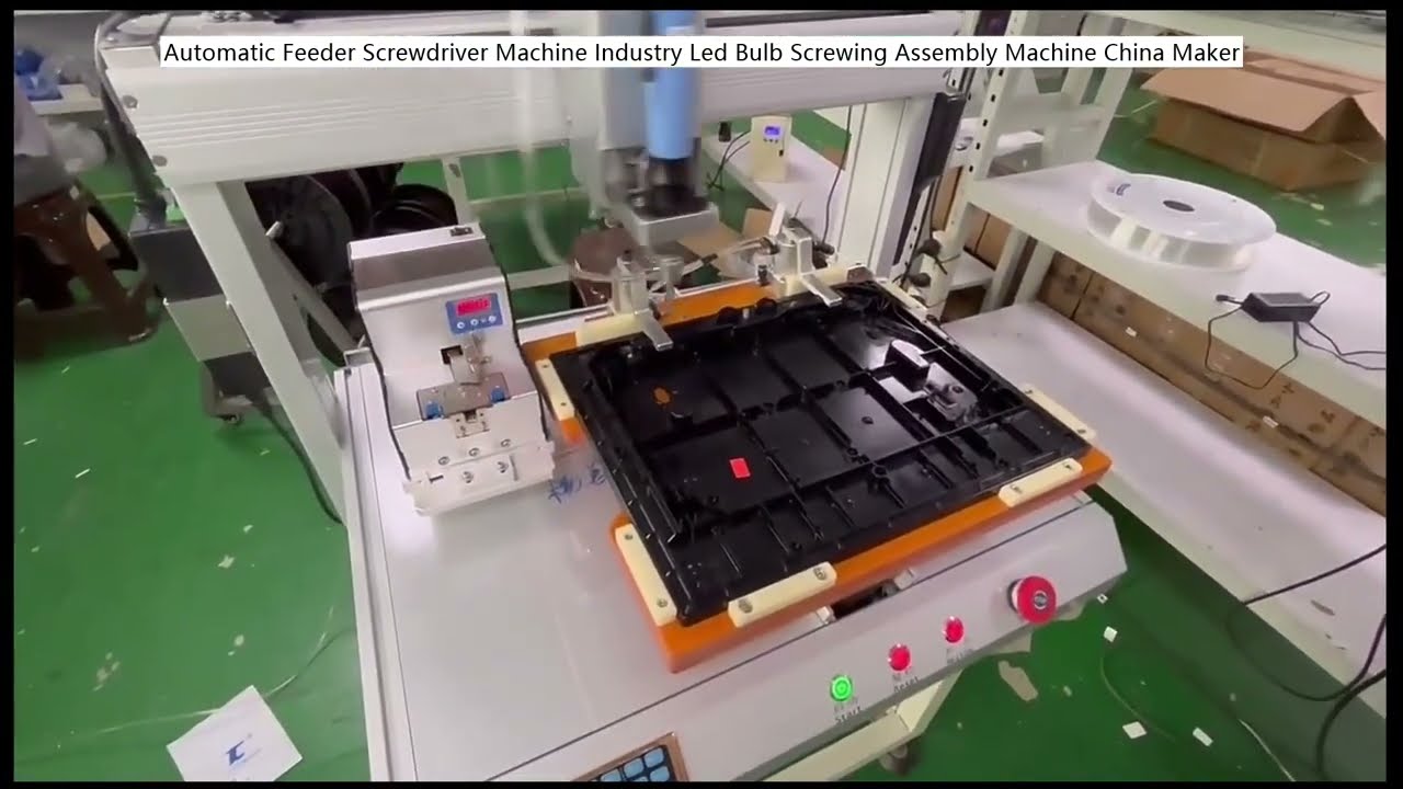 Automatic Feeder Screwdriver Machine for LED Bulb Screwing Assembly