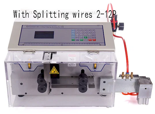 Flat Cable Stripping Cutting and Splitting machine (WPM-09E+S)
